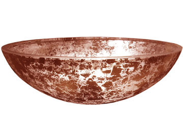 GALA - Countertop round glass washbasin by Glass Design - view 2